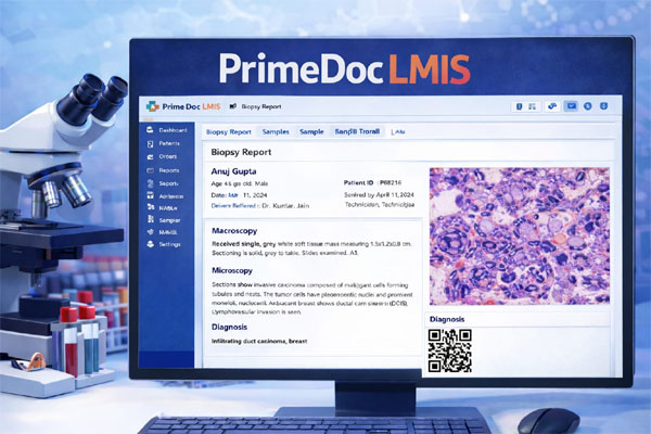 PrimeDoc LIMS Interface 3